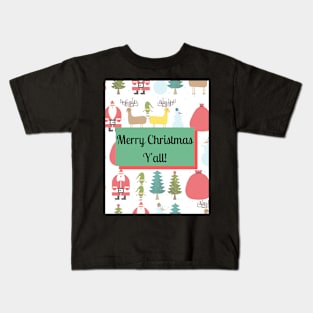 Merry Christmas Y'all! Kids T-Shirt